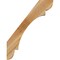 Ekena Millwork 6"W x 28"D x 36"H Olympic Rough Sawn Knee Brace, Western Red Cedar BRC06X28X36OLY00RWR - alternate 3